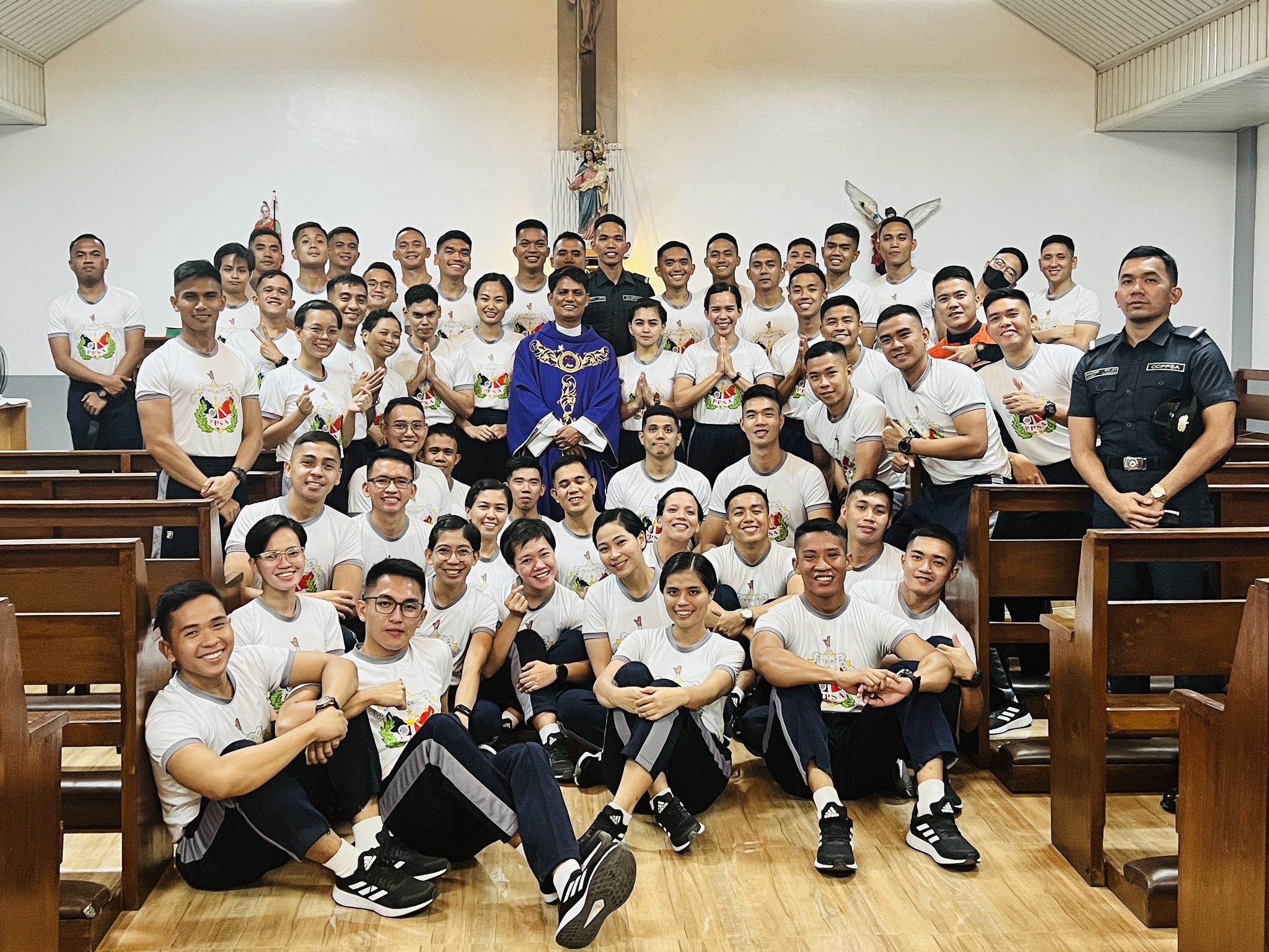 First-ever retreat activity of the Philippine Public Safety Academy Corps of Cadets