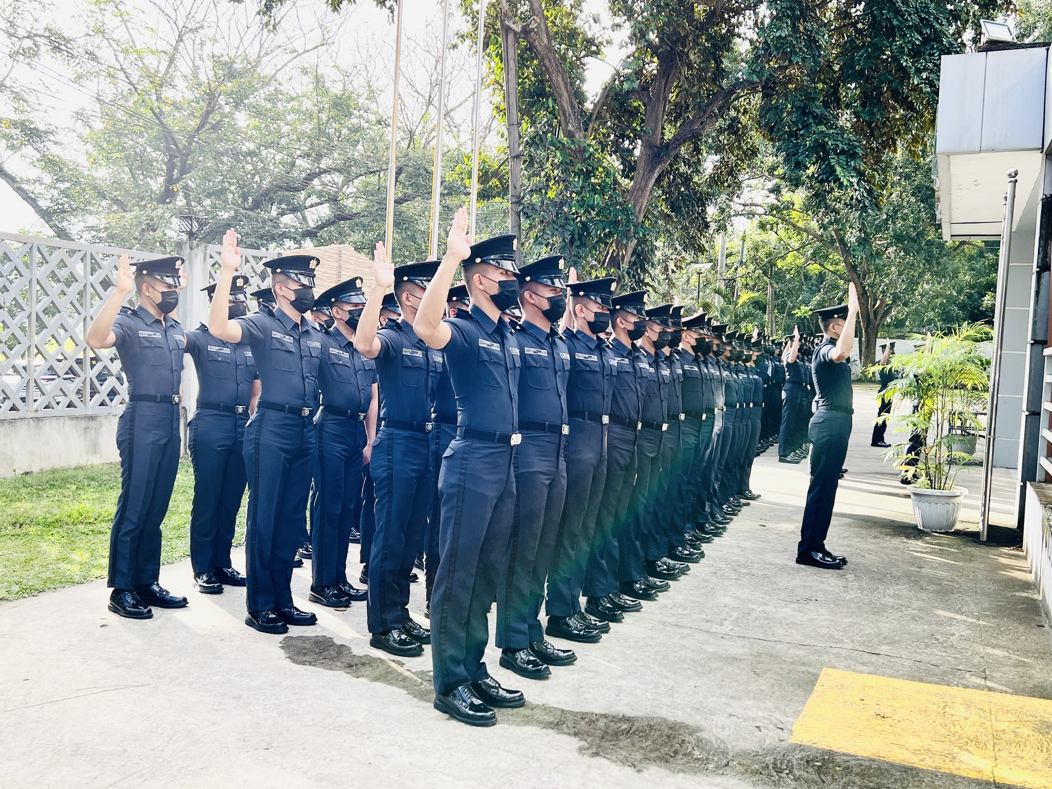 Oath-Taking Ceremony of the pioneering batch of the Philippine Public Safety Academy (PPSA) SANDIGMANLAYA CLASS OF 2024