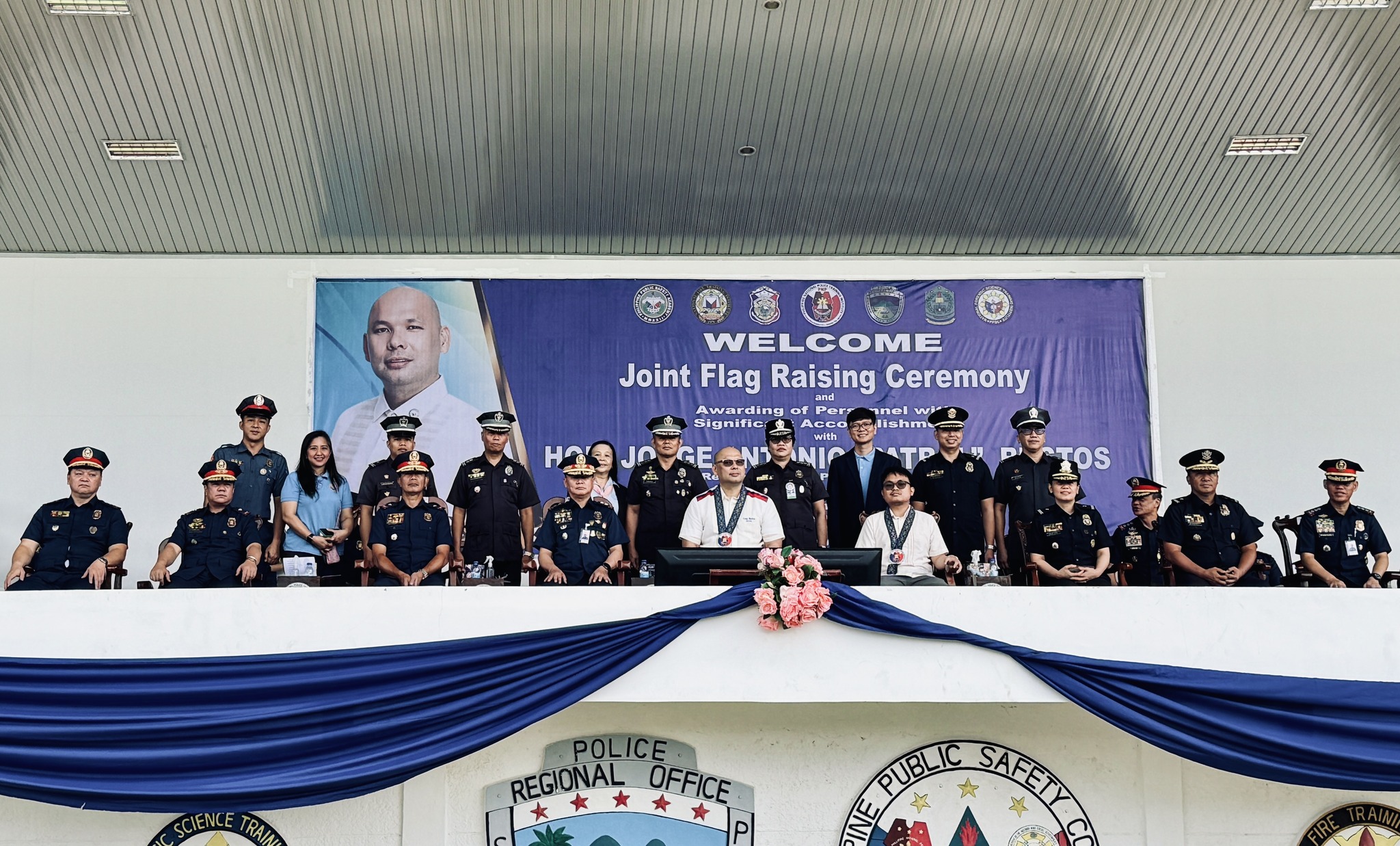 Joint Flag Raising Ceremony GOHS HON. JORGE ANTONIO “PATROL” BUSTOS