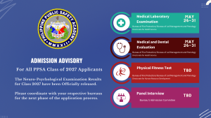 Admission Advisory